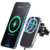 CHOETECH T200-F-V2 (201BK) 15W MagLeap Magnetic Wireless Car Charger Holder with 1M Cable
