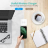 CHOETECH T511-S Qi Certified 10W/7.5W Fast Wireless Charger Pad (White)