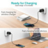CHOETECH T559-F 15W Wireless Charging Pad with AC Adapter