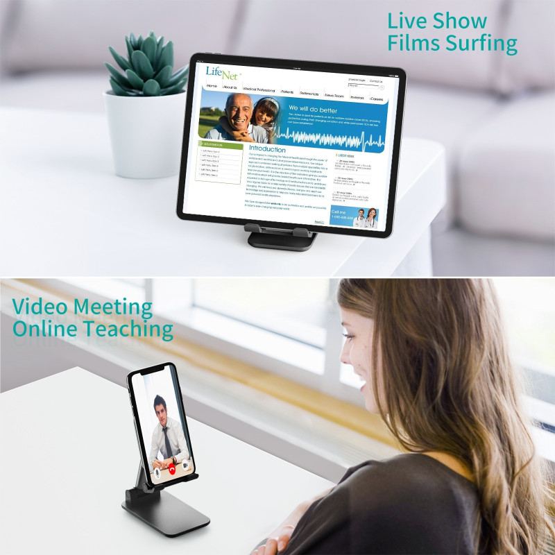 CHOETECH H088 Adjustable Desk Phone/Tablet Stand Black