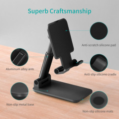 CHOETECH H088 Adjustable Desk Phone/Tablet Stand Black