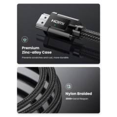 UGREEN 70321 8K HDMI 2.1 Male to Male Cable 2M
