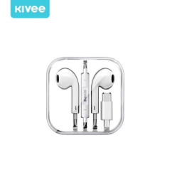 KIVEE MT31 Earphone with Type-C Interface 1.2M White