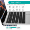 CHOETECH HUB-M14 USB-C  7 in 1 Expand Docking Station Hub for MacBook Pro