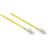 0.5M Slim CAT6 UTP Patch Cable LSZH in Grey