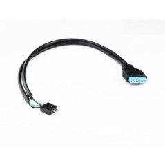0.75M Slim CAT6 UTP Patch Cable LSZH in Brown