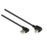 0.5M Black Small Diameter CAT6A 10G F/UTP 28AWG Cable LSZH ( Component Test )