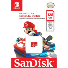SanDisk 128GB Nintendo-Licensed microSD Card for Nintendo Switch SDSQXAO-128G-GN3ZN