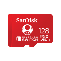 SanDisk 128GB Nintendo-Licensed microSD Card for Nintendo Switch SDSQXAO-128G-GN3ZN
