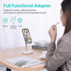 CHOETECH AUX005 Lightning to 3.5mm Headphone Adapter