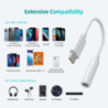 CHOETECH AUX005 Lightning to 3.5mm Headphone Adapter