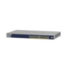 NETGEAR 24-Port Gigabit Ethernet Smart PoE Switch (GS724TPP) - with 24 x PoE+ @ 190W, 2 x 1G SFP, Desktop/Rackmount, and Limited