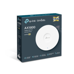 TP-Link AX1800 Ceiling Mount Dual-Band Wi-Fi 6  Access Point, 1 Gigabit RJ45 Port, 574Mbps at  2.4 GHz + 1201 Mbps at 5 GHz, 5-Y