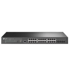 TP-LINK OMADA 24-PORT MANAGED GIGABIT L2+ SWITCH, POE+(16), POE++(8), SFP+(4), 5YR