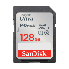 SanDisk 128GB Ultra SDXC UHS-I Card (SDSDUNB-128G-GN6IN)