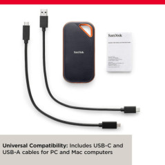 SanDisk 4TB Extreme PRO Portable SSD V2 (SDSSDE81-4T00-G25)