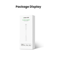 UGREEN 30759 Lightning to 3.5mm Headphone Adapter