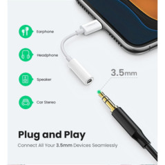 UGREEN 30759 Lightning to 3.5mm Headphone Adapter