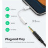 UGREEN 30759 Lightning to 3.5mm Headphone Adapter