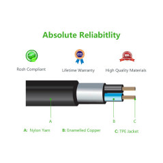 UGREEN 3.5mm male to 3.5mm male cable 3M (10736)