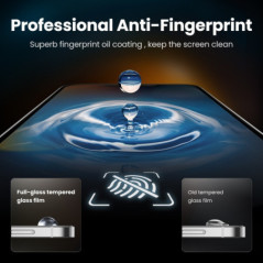 UGREEN 80967 Full Coverage HD Tempered Glass Screen Protector with Precise-Align Applicator for iPhone 13/13 Pro (2-Pack)