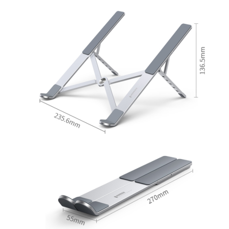 UGREEN 90312 Foldable Laptop Stand (Space Gray)