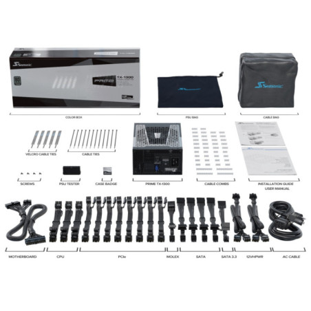 Seasonic PRIME TX-1300 1300W Titanium Modular PSU