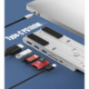 CHOETECH HUB-M43 7-in-1 USB-C Multiport Adapter with Foldable Laptop Stand