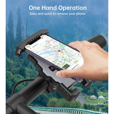 CHOETECH H067-BK Adjustable Mobile Stand for Bicycle (Black)