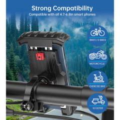 CHOETECH H067-GY Adjustable Mobile Stand for Bicycle (Gray)