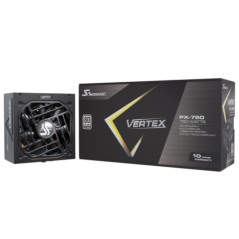 Seasonic VERTEX 750W (PX-750) Platinum Fully Modular PSU ATX 3.0