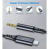 CHOETECH AUX008 Type-C To 3.5mm Audio Cable 2M