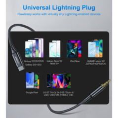 CHOETECH AUX008 Type-C To 3.5mm Audio Cable 2M