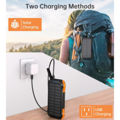 CHOETECH B659 10000mAh Solar Power Bank