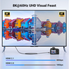 UGREEN 15515 8K Mini-HDMI to HDMI Cable 2M