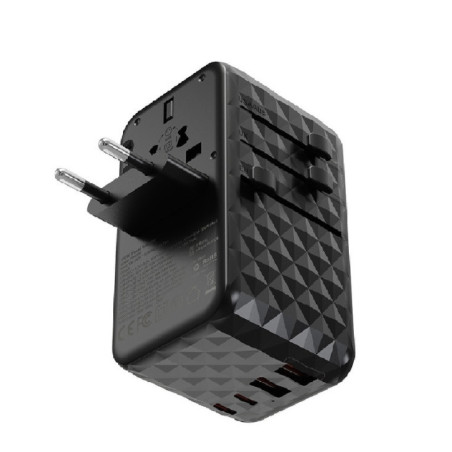 CHOETECH PD6028 2C+2A+AC 5 Ports GaN Tech PD100W Travel Wall Charger