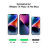 UGREEN 80969 Full Coverage HD Tempered Glass Screen Protector with Precise-Align Applicator for iPhone 13 Pro Max / 14 Plus (2-P