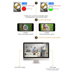 Hiseeu H5NVR-P4 4CH 1080P PoE Recorder