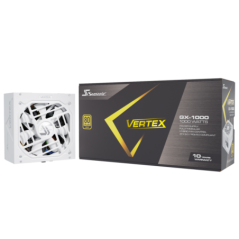Seasonic VERTEX GX-1000 White 1000W ATX 3.0 Gold Modular PSU