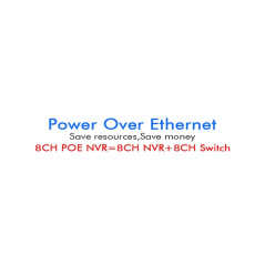 Hiseeu H5NVR-P8-624P 8CH 4MP PoE CCTV System (2TB HDD)