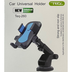 TEQ TEQ -260 Car Universal Holder Strong & non Slip (Extendable) Blue/Black 