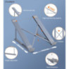 CHOETECH H055-GY Aluminum Foldable Laptop Stand 