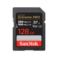 SanDisk 128GB Extreme PRO SDXC UHS-II Card (SDSDXEP-128G-GN4IN)
