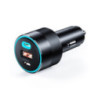 CHOETECH TC0011 130W 3 Ports (Dual USB-C Port PD3.0 + USB-A Port) Fast Car Charger