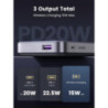 UGREEN 15086 10000mAh Magnetic Wireless Power Bank (Sapce Gray)