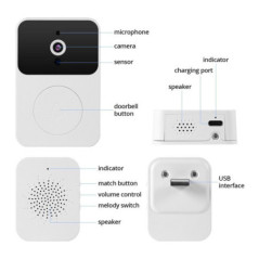 BDI WF013 Smart Visual Doorbell