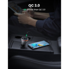 UGREEN 60712 84W Dual Port Car Charger (Space Grey)