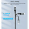 CHOETECH XCC-1040 USB-C M to M 240W Super Fast Speed Gen3 Cable 1.2M