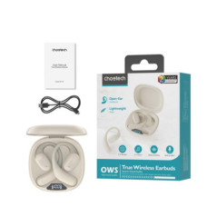 CHOETECH BH-T25 OWS Painless New Concept Bluetooth Earbuds V5.3 TWS White