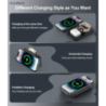 CHOETECH T616-F-BK 3in1 Magnetic Foldable Wireless Charger Black